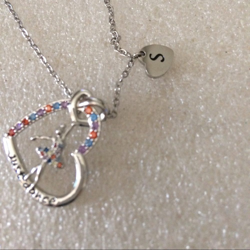 Just dance sterling necklace